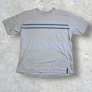 y2k Gotcha Surf Short Sleeve T-Shirt Size XL Grey Blue Short Sleeve Crewneck